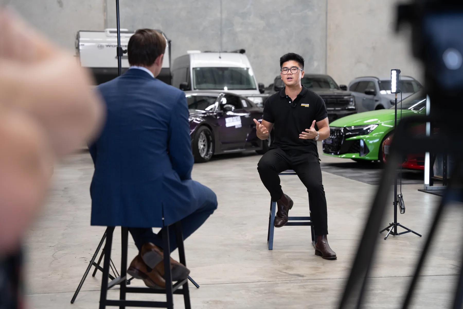 Founder interviewed by 9 News